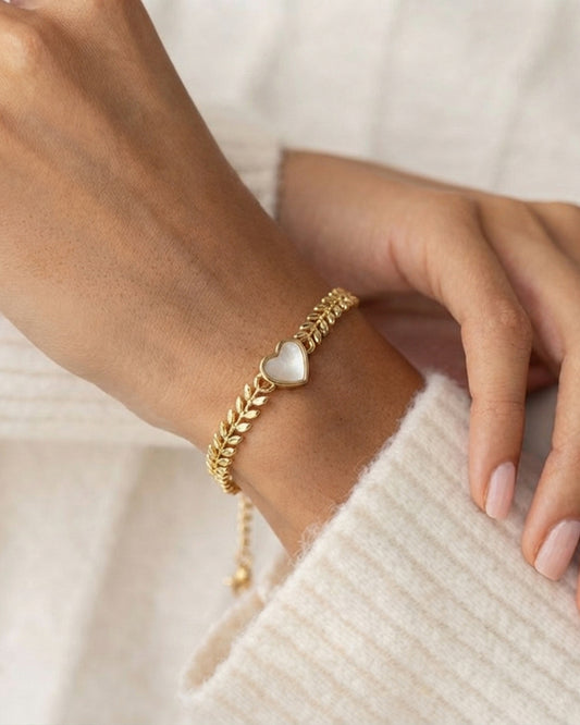 Vine Heart Bracelet