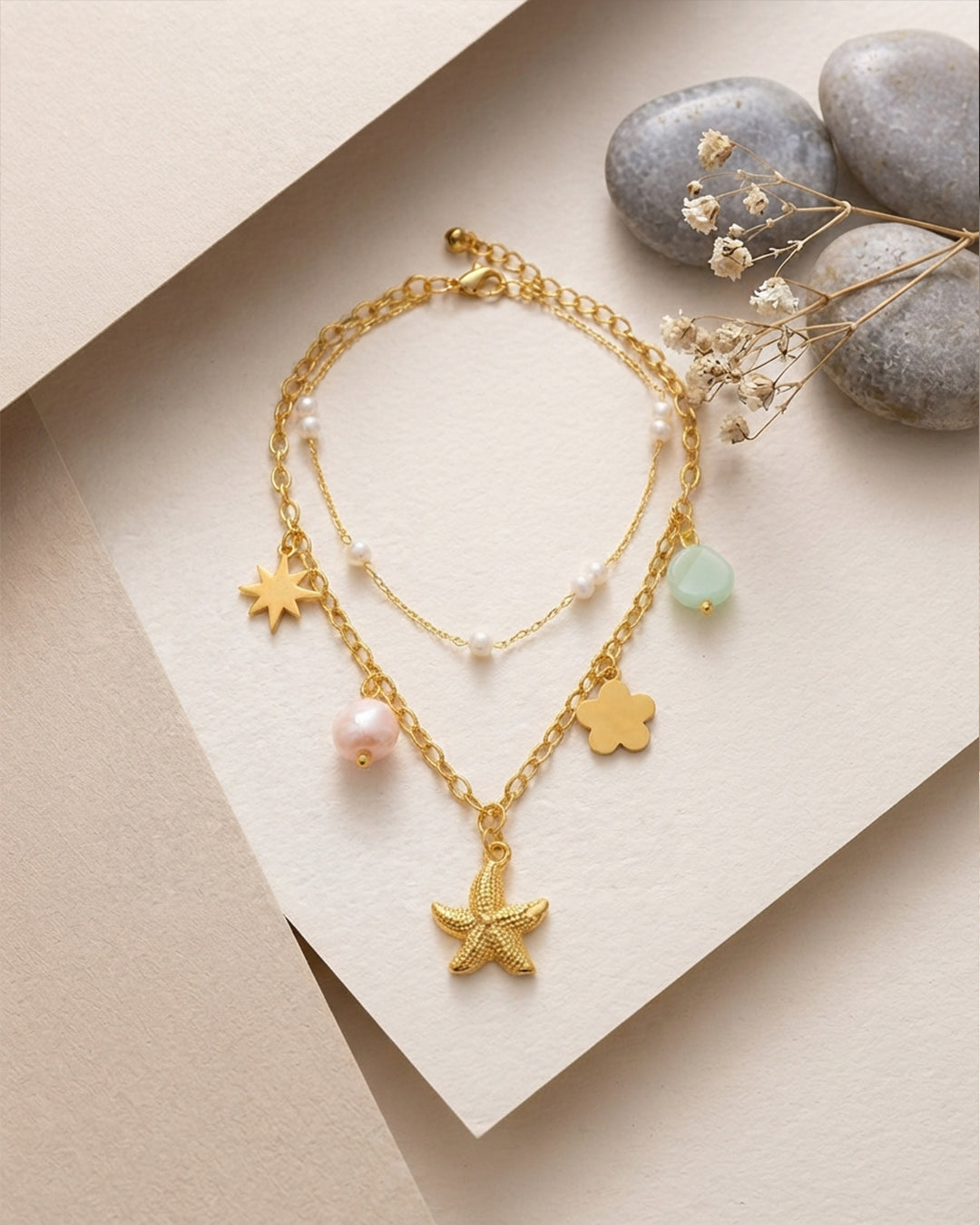 Ocean Pearl Anklet