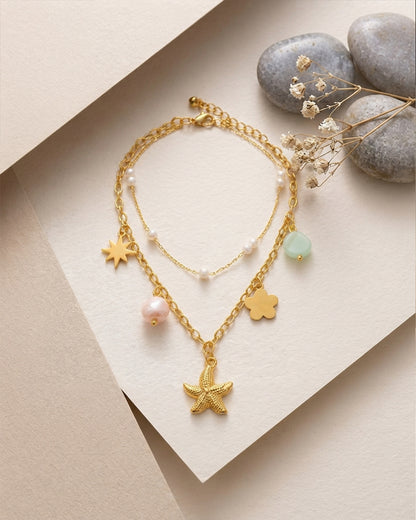 Ocean Pearl Anklet
